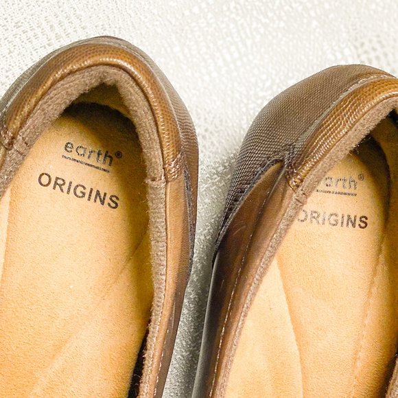 NEW Earth Origins Women's Shoes Brown Buckle Steampunk Ankle Boots by Earth Shoe - Picture 14 of 15